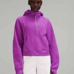 NWT- LULULEMON- Scuba oversized 1/2 Zip hoodie